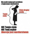 Aborcja to morderstwo
